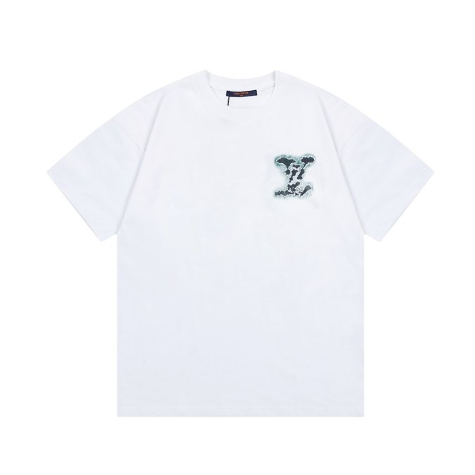 LV T-shirt White Green