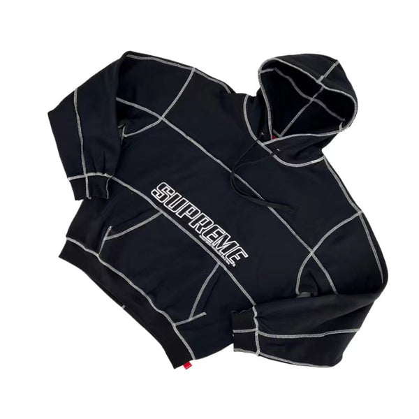 SPRM COVERSTITCH TRACKSUIT BLACK