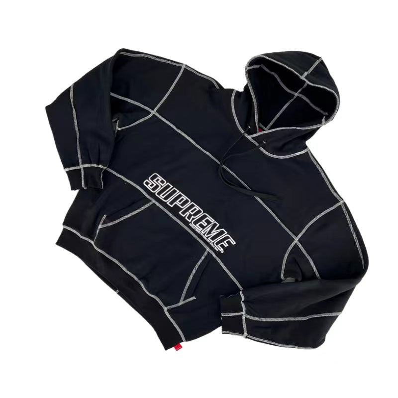 SPRM COVERSTITCH TRACKSUIT BLACK