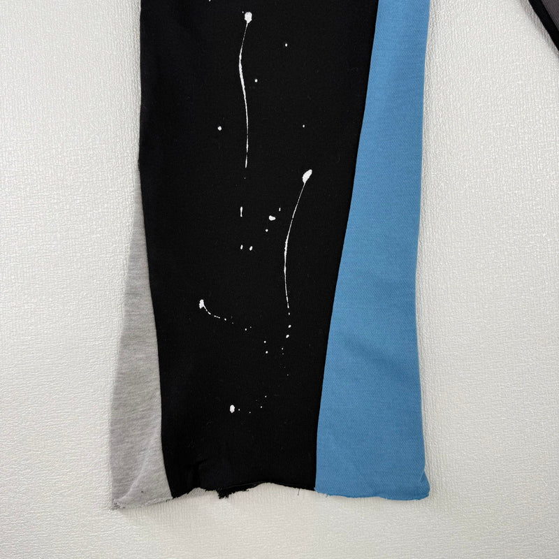 GLRY DPT Pants Black Paint Splatter GD001