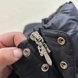 CHRM HRTS Jacket Puffer Black Cross CH080