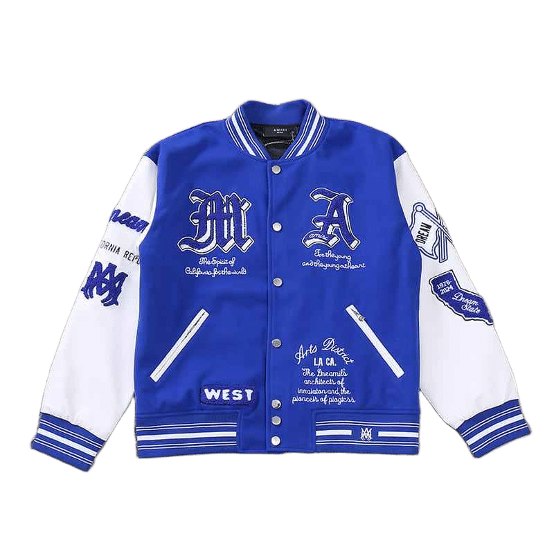 AMR JACKET – BLUE/WHITE