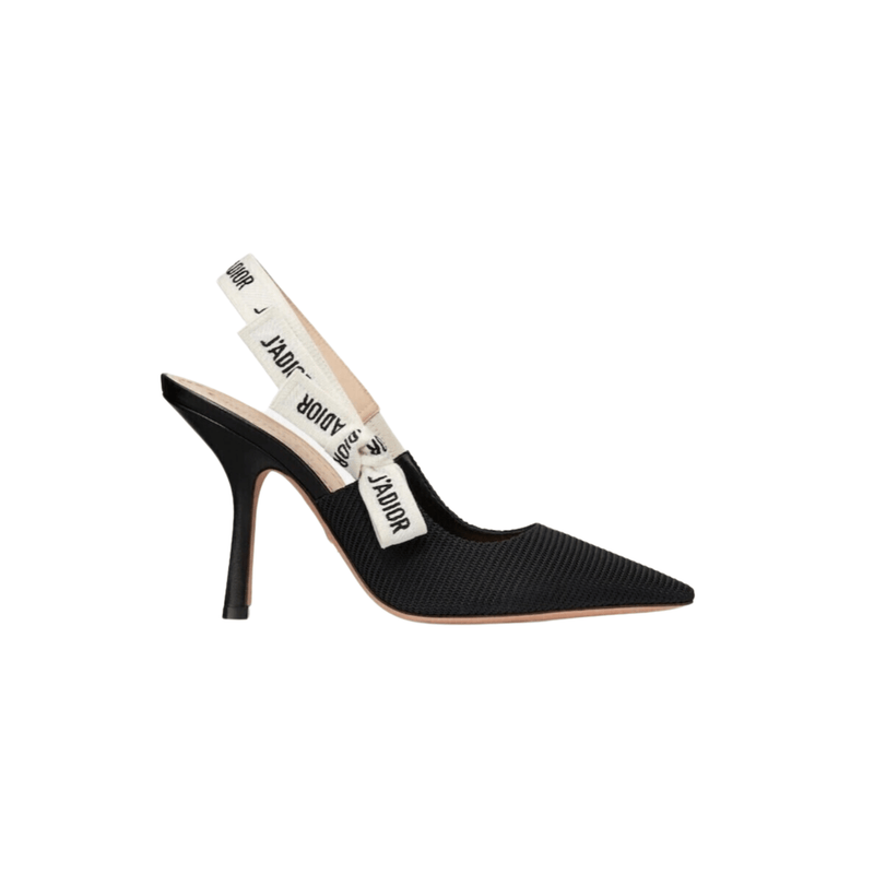 JDR DECOLLETÈ SLINGBACK NERO