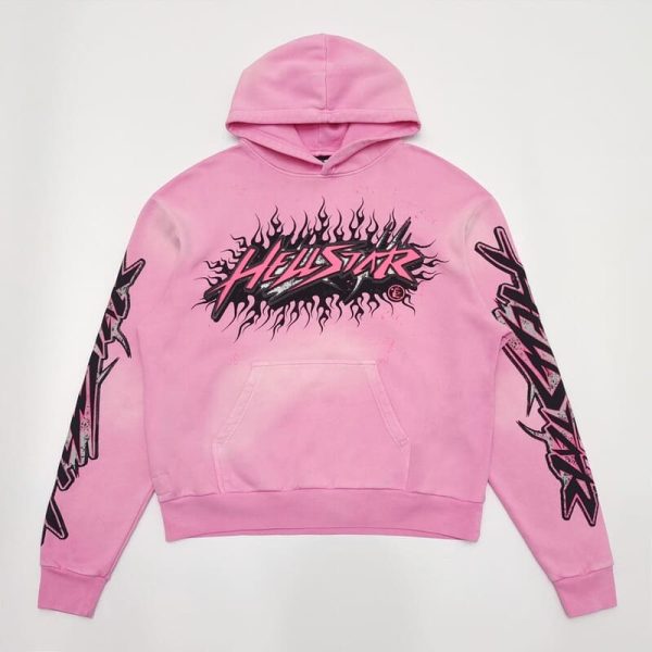 HLSTR Hoodie Brainwashed Without Brain Pink