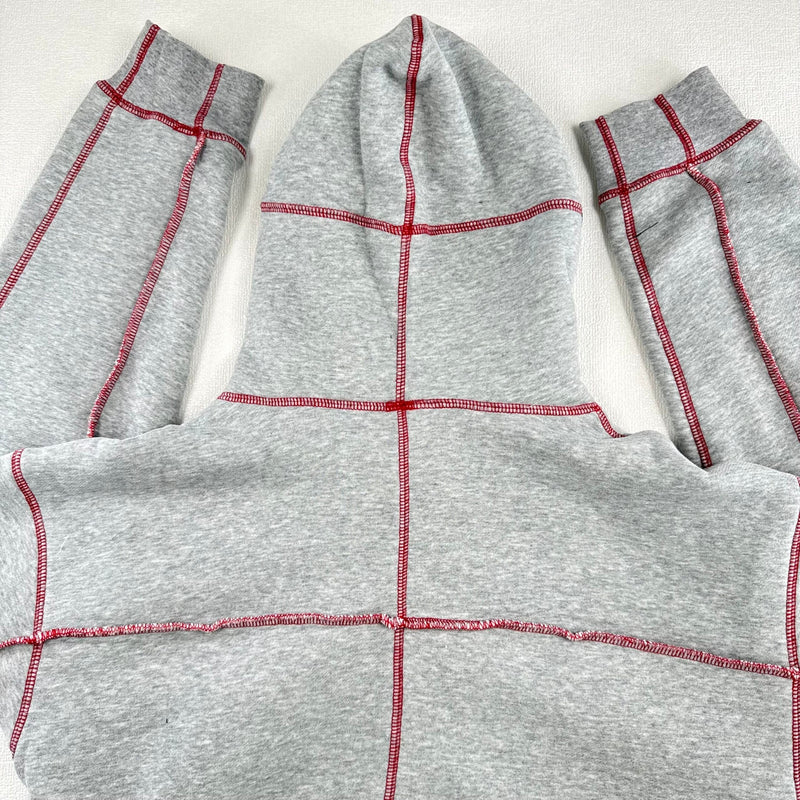 SPRM COVERSTITCH TRACKSUIT GREY