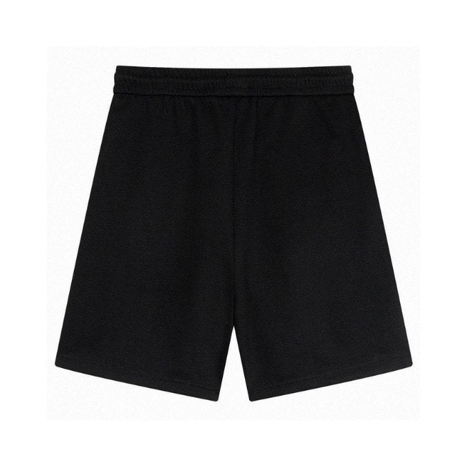 LV Shorts Black Yellow Logo