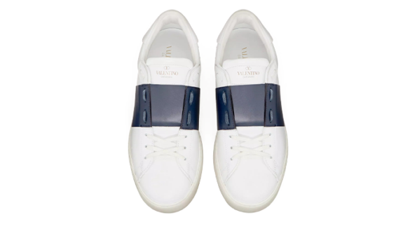 VLTN Sneaker Open Blue Strip