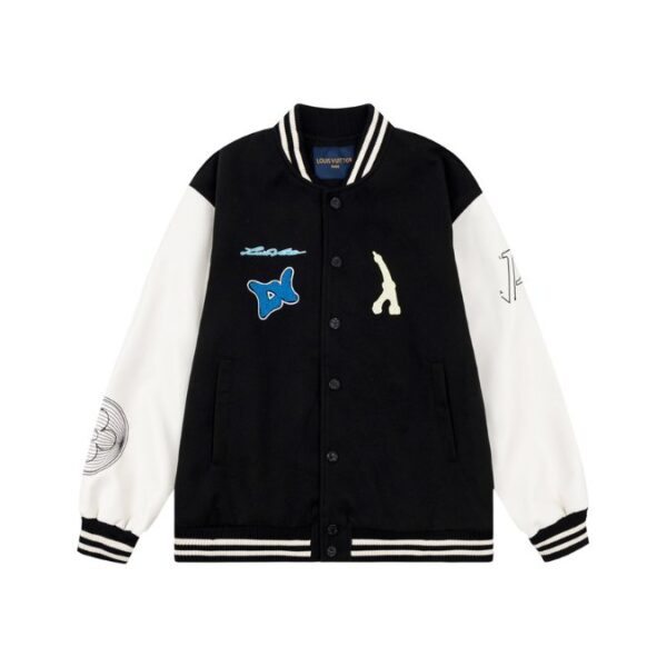 LV Jacket Black White Pont Neuf
