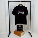 BLNCG T-shirt Graffiti Print Black