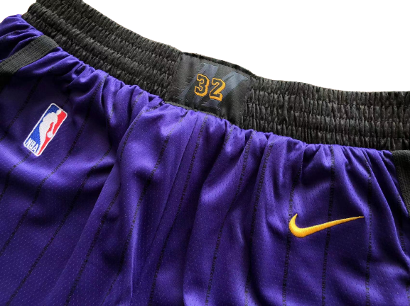 PANTALONCINI DA BASKET LAKERS – VIOLA