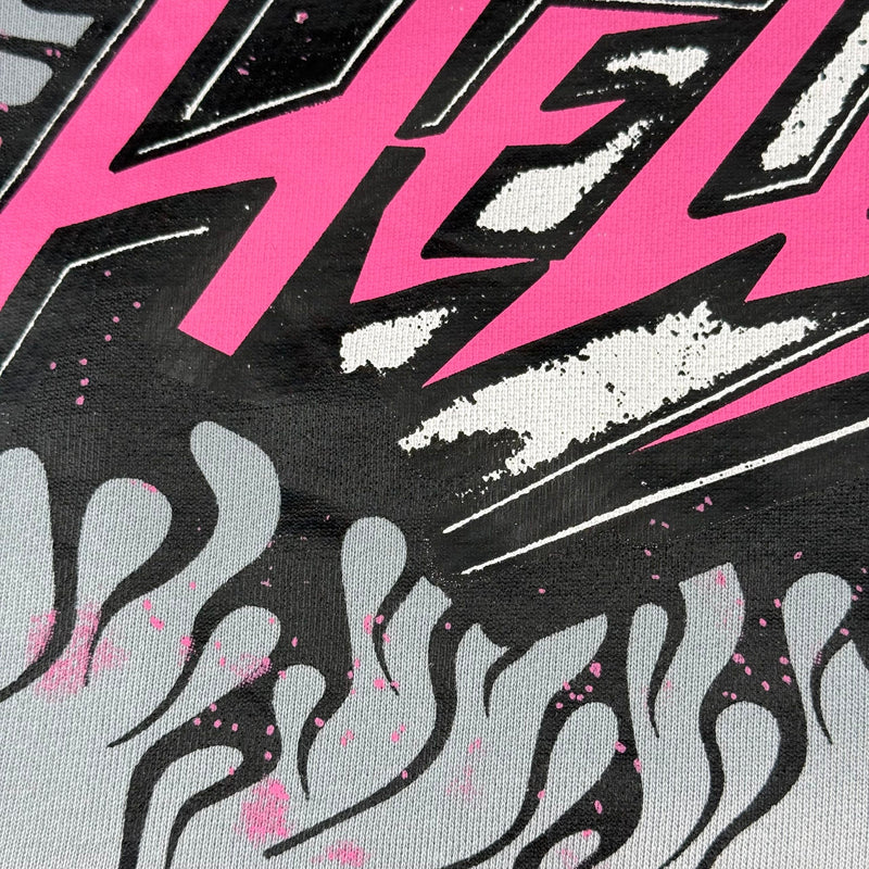 HLSTR Hoodie Future Flame Grey/Pink