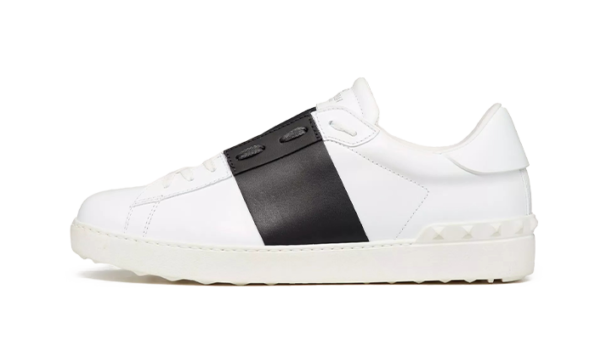 VLTN Sneaker Open Black Strip