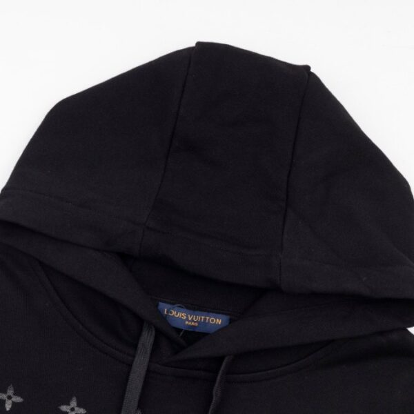LV Hoodie Black Monogram Gradient