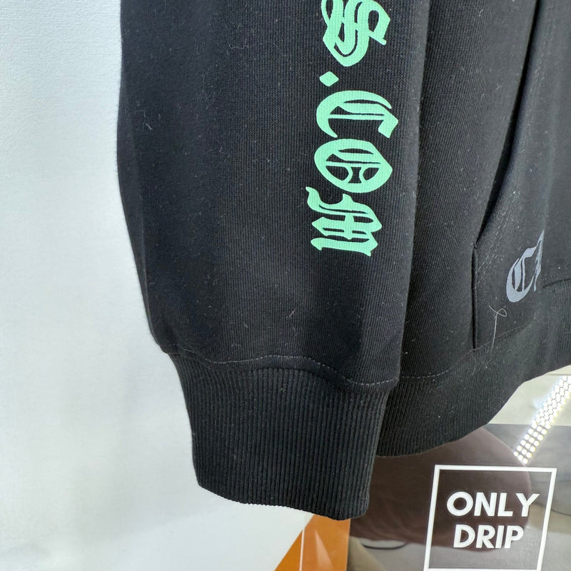 CHRM HRTS Hoodie Neon Logo Black CH072