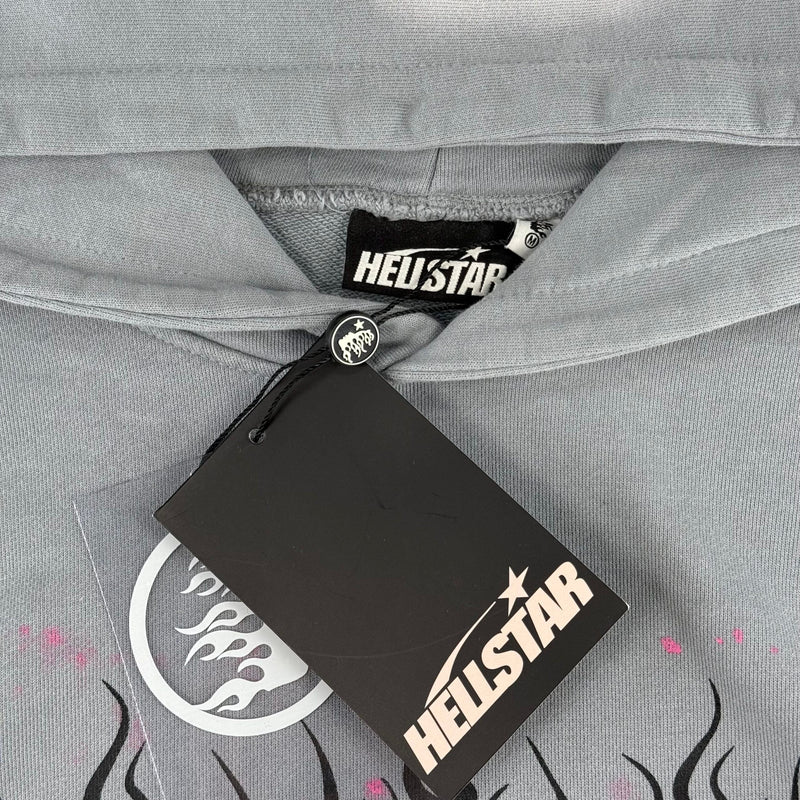 HLSTR Hoodie Future Flame Grey/Pink