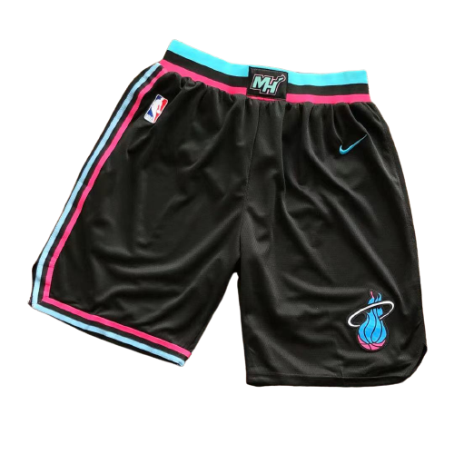 PANTALONCINO BASKET MH – NERO/AZZURRO