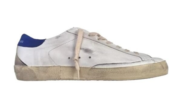 carpe sneakers uomo vintage superstar 11554 bianco, blu