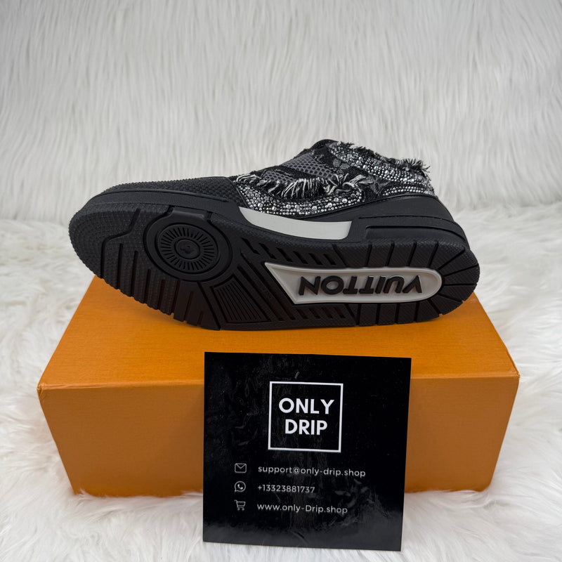 Skate Black Swarovski Monogram