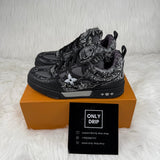 Skate Black Swarovski Monogram