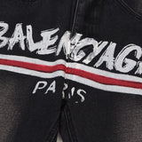 BLNCG Jeans Paris Black Graphic Logo