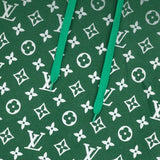 LV Hoodie Green Monogram Gradient