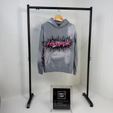 HLSTR Hoodie Future Flame Grey/Pink