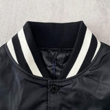 LV Jacket Lovers’ Nylon Crystal Baseball