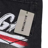 BLNCG Jeans Paris Black Graphic Logo