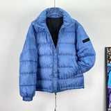 CD Oblique Blue Puffer Jacket