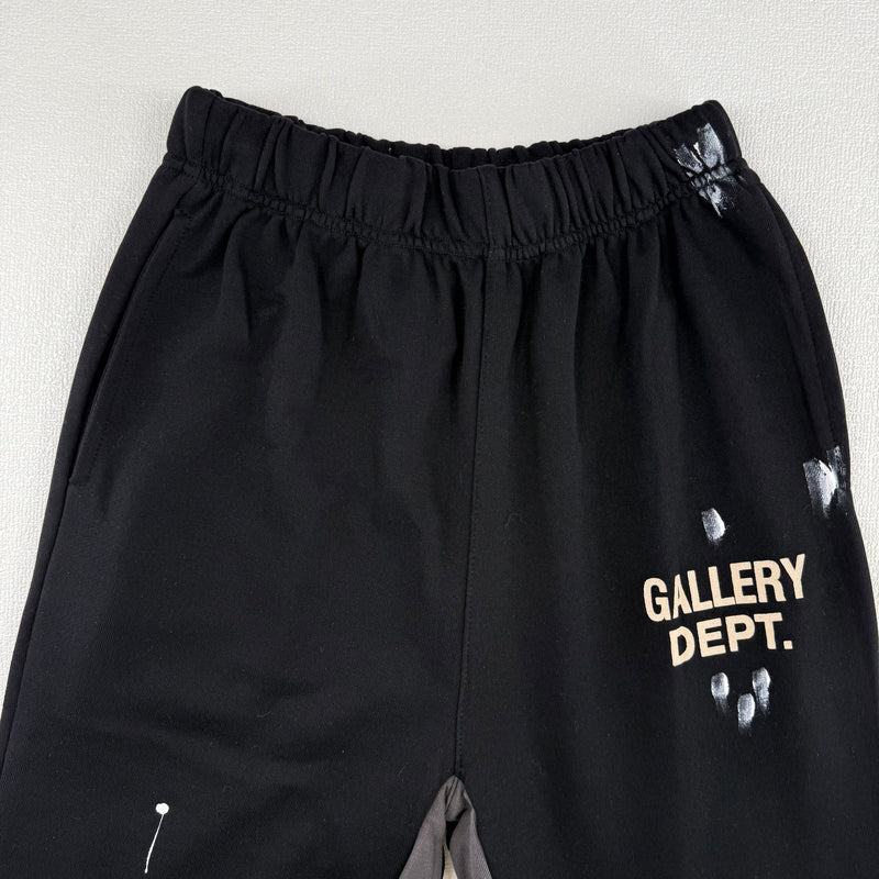 GLRY DPT Pants Black Paint Splatter GD001