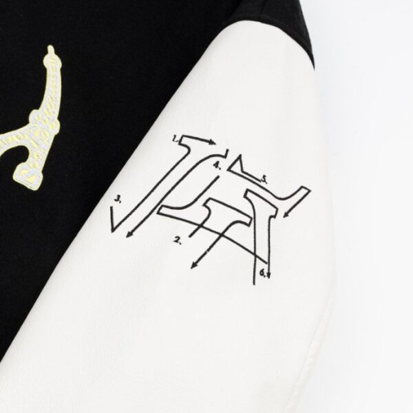 LV Jacket Black White Pont Neuf