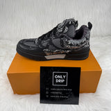 Skate Black Swarovski Monogram