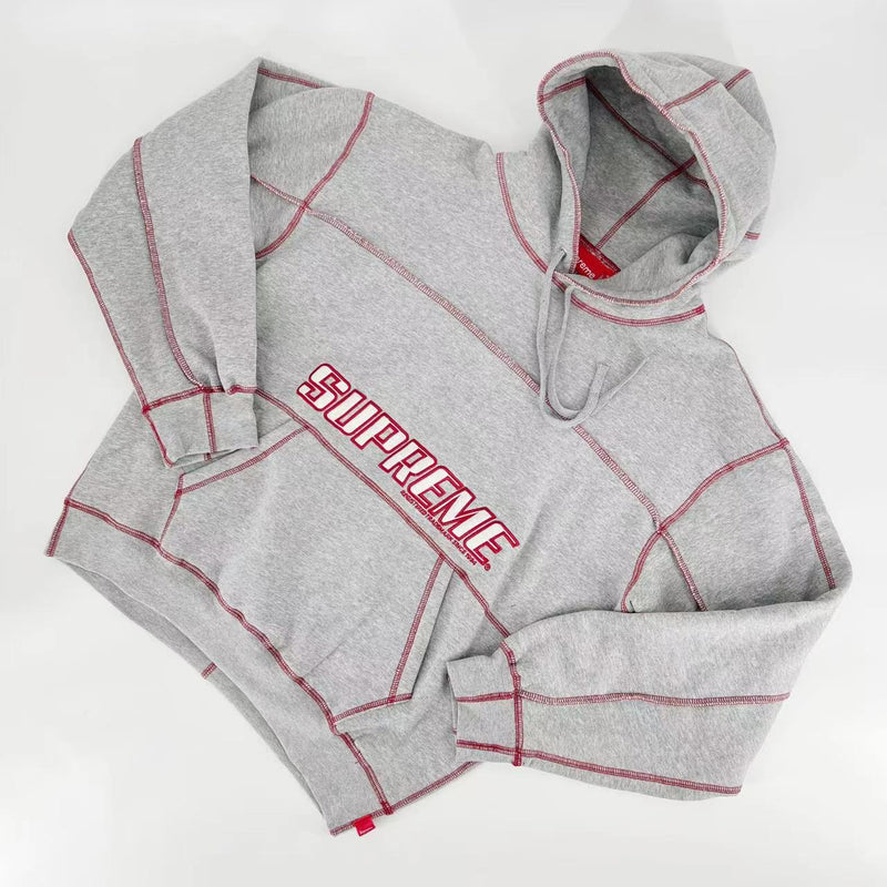 SPRM COVERSTITCH TRACKSUIT GREY