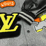 LV Jacket Patches Varsity Style