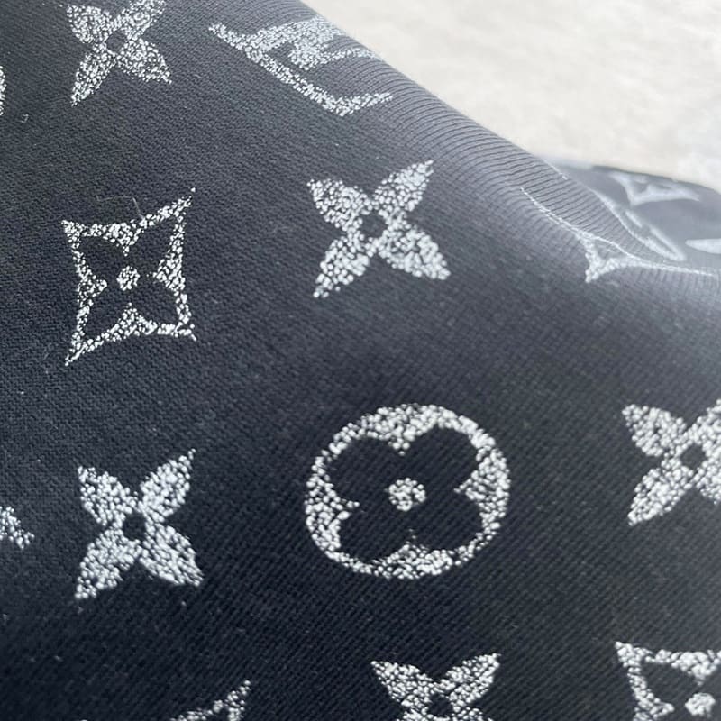 LV T-shirt Gradient Cotton Black