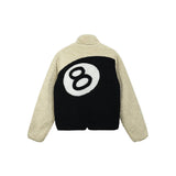 STSY Jacket 8 Ball Sherpa Reversible
