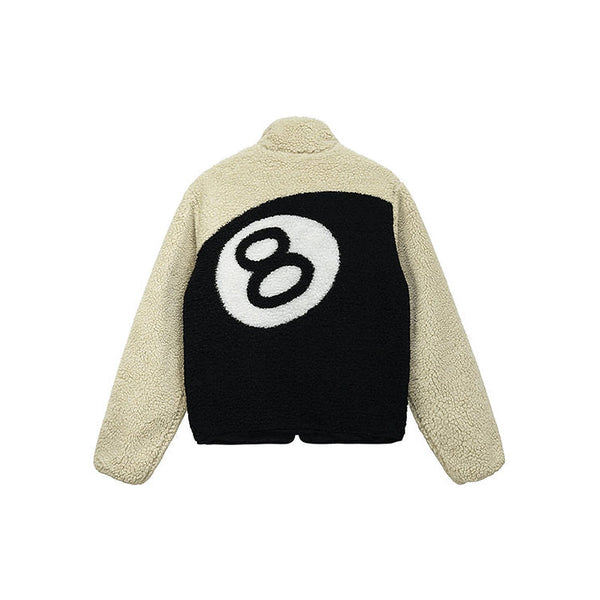 STSY Jacket 8 Ball Sherpa Reversible