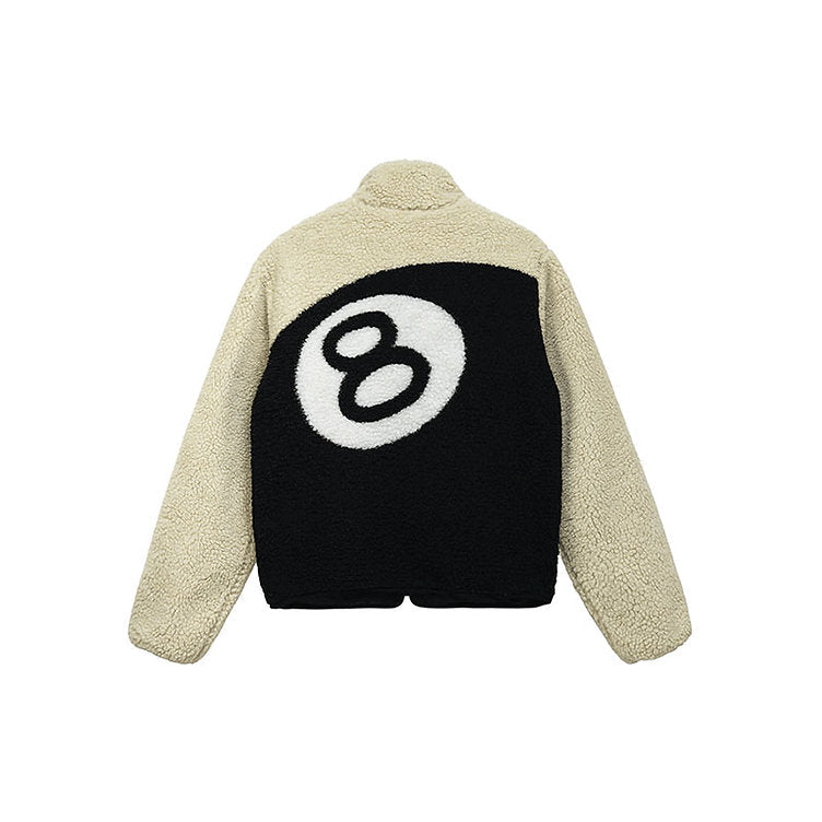 STSY Jacket 8 Ball Sherpa Reversible