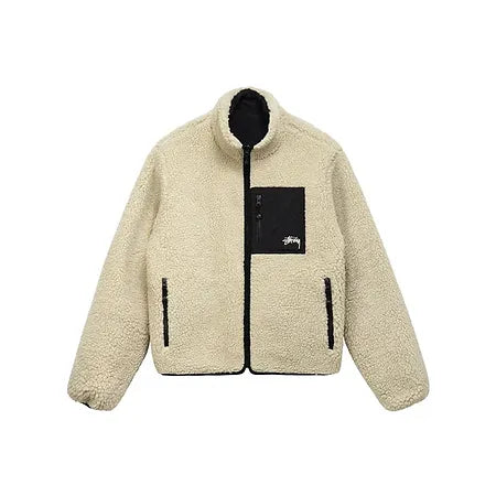 STSY Jacket 8 Ball Sherpa Reversible