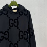 GG Hoodie Black Monogram black