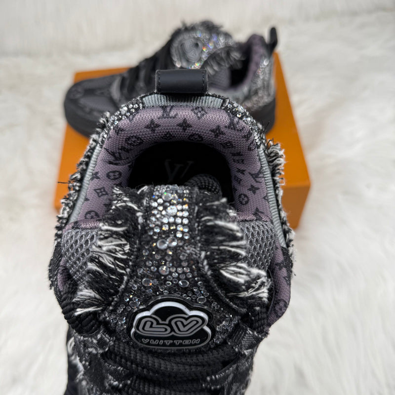 Skate Black Swarovski Monogram