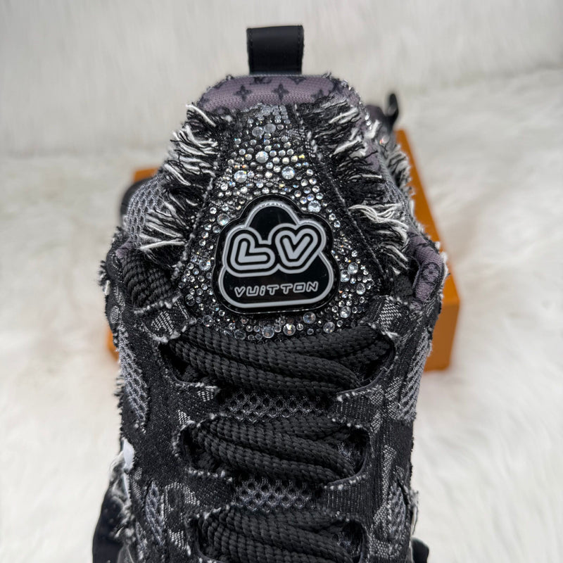 Skate Black Swarovski Monogram