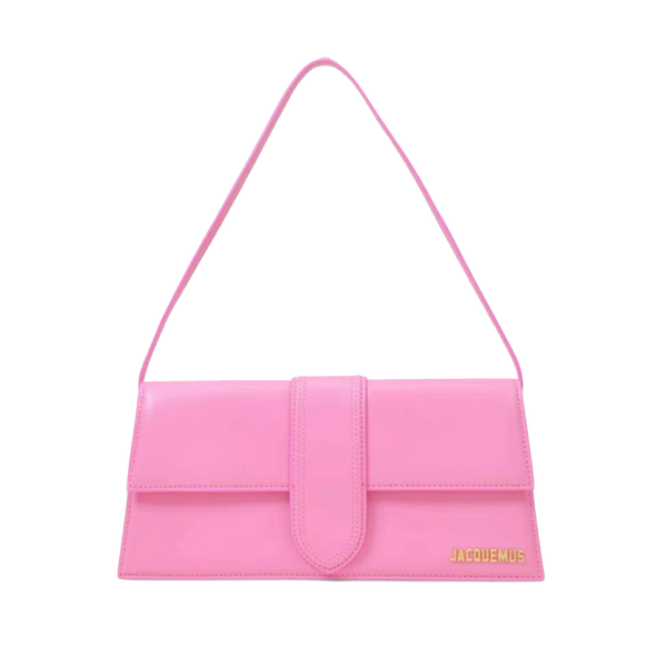 BORSA LE BAMBINO LONG ROSA LOGO SILVER