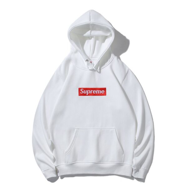 SPRM Hoodie Box Logo White