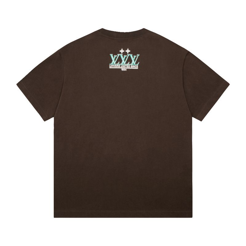 LV T-shirt Brown