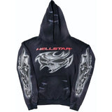 HLSTR Hoodie Airbrushed Skull