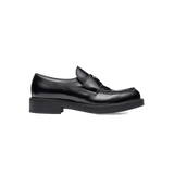 MOCASSINO CHOCOLATE IN PELLE SPAZZOLATA NERA