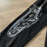 HLSTR Airbrushed Skull Flare