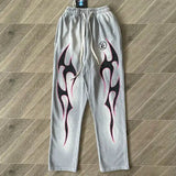HLSTR Grey Future Flame Sweatpants