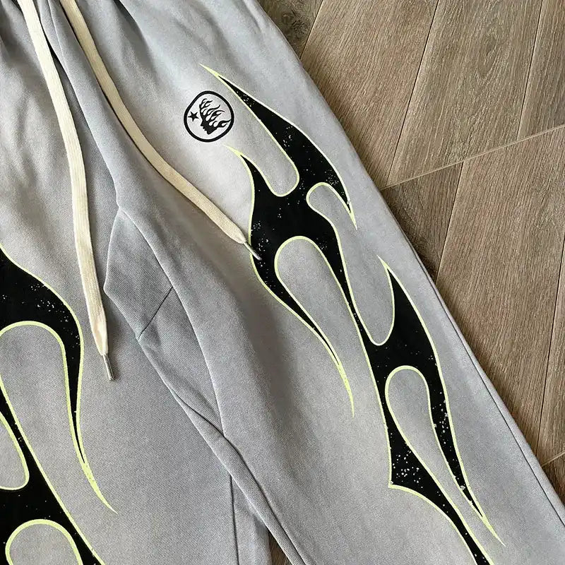 HLSTR Grey Future Flame Grey/Green